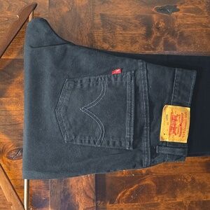 LEVI'S 510 Black Low Rise Slim Fit NWOT